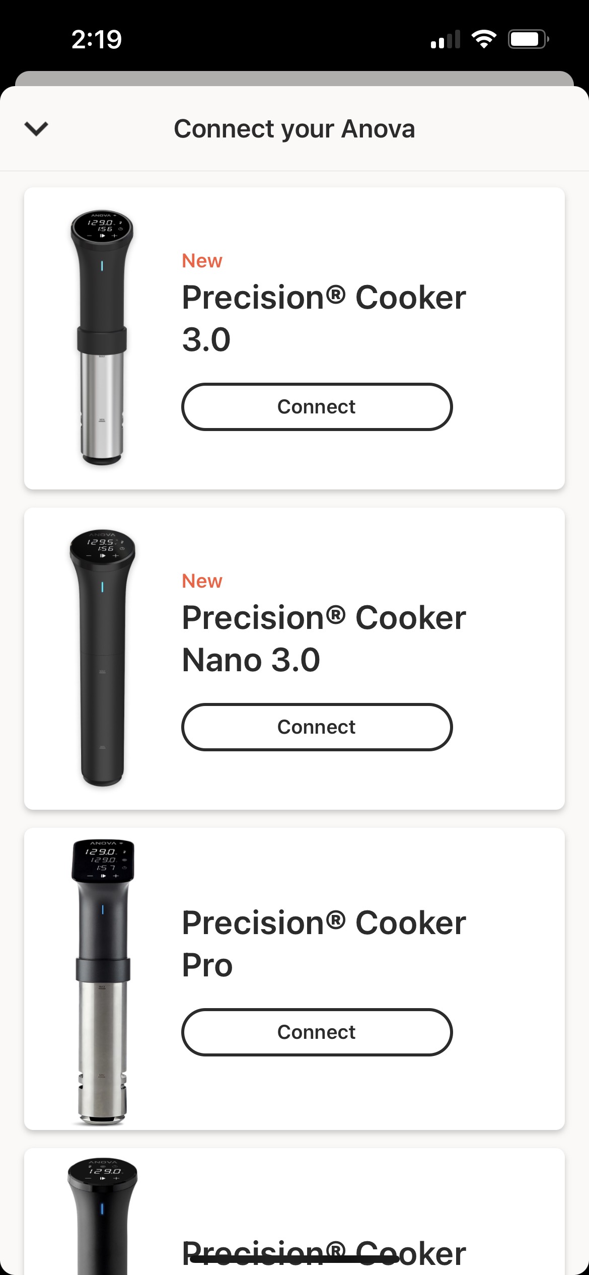 afbryde otte samtale Precision Cooker 3.0 Pairing Device Troubleshooting – Anova Support | Anova  Culinary (US)
