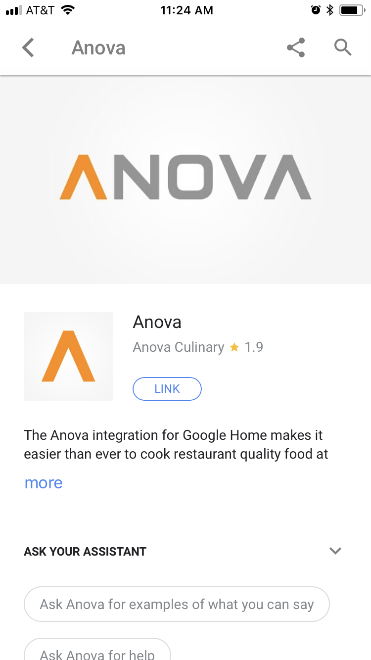 anova google home