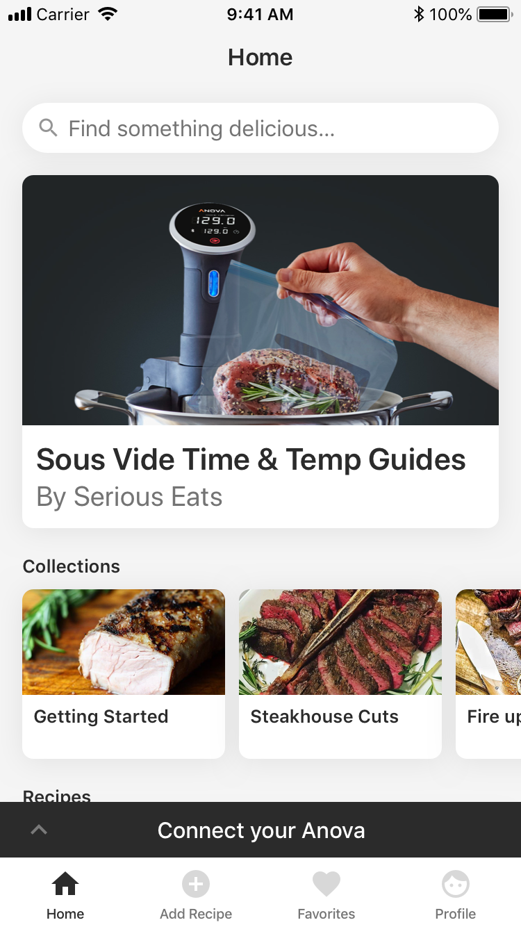 VEVOR Sous Vide Machine, Bluetooth Wi-Fi Connect App Control Sous